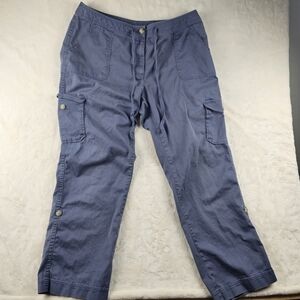 L.l. bean pants favorite fit womans 16 reg blue item Id 271460 vintage hiking